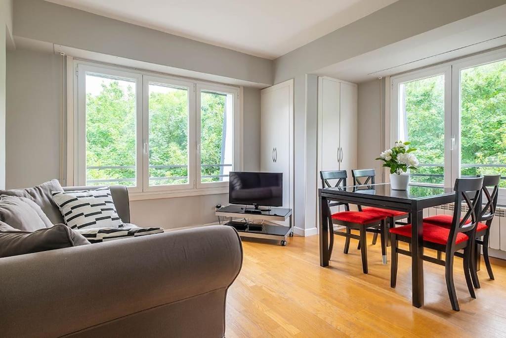 Apartamento A 5Min De La Playa De Ondarreta San Sebastián Eksteriør bilde