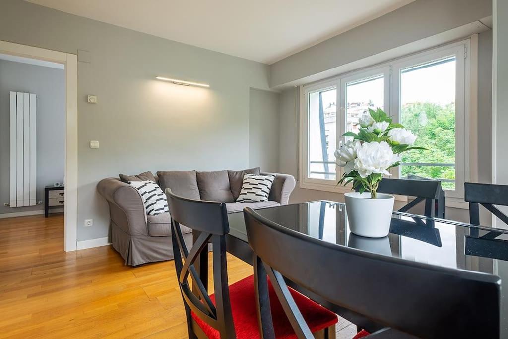 Apartamento A 5Min De La Playa De Ondarreta San Sebastián Eksteriør bilde
